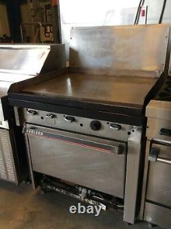 34 Garland Griddle with Standard Oven M47R