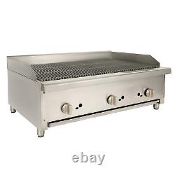 36 Char Broiler Commercial Countertop Charbroiler Gas & Propane Restaurant New