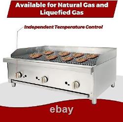 36 Char Broiler Commercial Countertop Charbroiler Gas & Propane Restaurant New