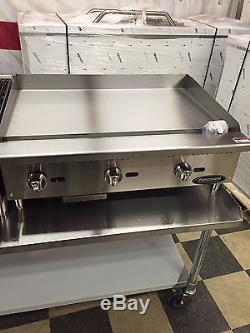 36 FLAT GRIDDLE GRILL New COMMERCIAL RESTAURANT HEAVY DUTY NAT OR LP GAS