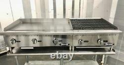 36 Flat Griddle 24 Char Broiler Grill Package NEW char Gill 60