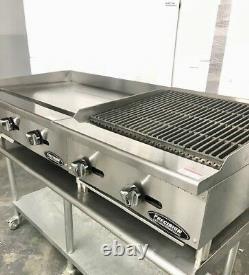 36 Flat Griddle 24 Char Broiler Grill Package NEW char Gill 60