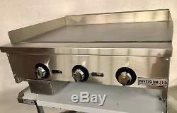 36 Griddle Heavy Duty Flat Grill Thermostatic Thermostat Temperature 3