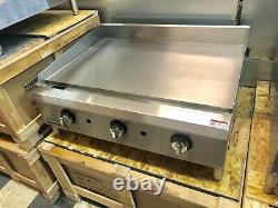 36 Griddle Thermostatic Flat Grill 3 New Thermostat Commercial Gas Temperature