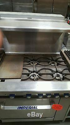 36 Imperial Range Stove 4 Burner With 12 Inch Standard Oven