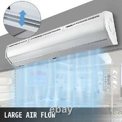 36 Indoor Air Curtain Commercial 2 Speeds 668CFM with2 Limit Switch UL Certified