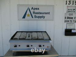 36 Natural Gas Radiant Commercial Countertop Charbroiler CBR36 #6266c
