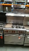 36 Wolf Range Stove 4 Burner With 12 Inch Standard Oven