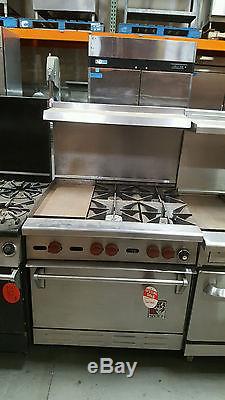 36 Wolf Range Stove 4 Burner With 12 Inch Standard Oven