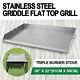 36 X 22 Stainless Steel Griddle Flat Top Grill Plancha Pan For Triple Burner