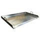 36 X 22 Stainless Steel Griddle Flat Top Grill Plancha Pan For Triple Burner