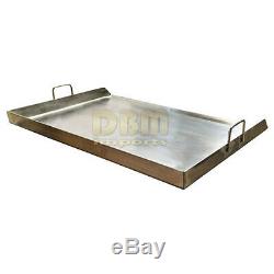 36 x 22 Stainless Steel Griddle Flat Top Grill Plancha PAN for Triple Burner