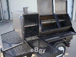 3660 Rotisserie BBQ Grill, Smoker, Cooker on Trailer by HEARTLAND COOKERS