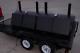 3696 Rotisserie Bbq Grill, Smoker, Cooker On Trailer By Heartland Cookers