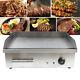 3kw Electric Countertop Griddle Flat Top Commercial Restaurant Grill Bbq 110v