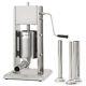 3l 8lb Industrial Vertical Sausage Stuffer Stainless Steel Dual Speed Commercial
