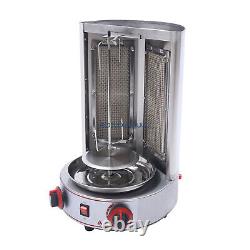 3kw Gas Vertical Broiler Shawarma BBQ Machine Doner Kebab Gyro Stainless Grill