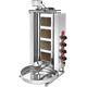 4 Burner Gas Shawarma Broiler Machine Vertical Gyro Automatic Rotate Doner Kebab