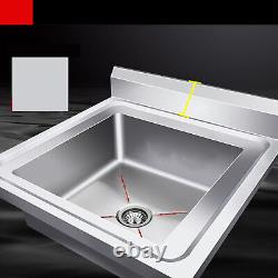 40 Commercial Utility Prep Sink Stainless Steel 2 Compartments