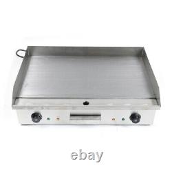 4400W Commercial Electric Countertop Griddle Flat Top Grill Hot Plate BBQ