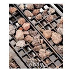 48 Lava Rock Char Broiler Grill Propane Gas Rocks included 4 foot wide NSF -43