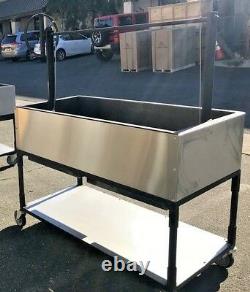 48 Outdoor BBQ Charcoal Argentine Gril Oven Roaster Lamb Chicken Beef Fish OB48
