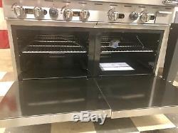 48 Range With Griddle 24 4 Burners 2 Full Double Size Standard Ovens Commer