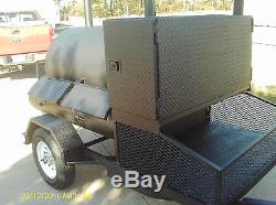 4860 Rotisserie BBQ Grill, Smoker, Cooker on Trailer by HEARTLAND COOKERS