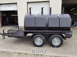 4896 Rotisserie BBQ Grill, Smoker, Cooker on Trailer by HEARTLAND COOKERS