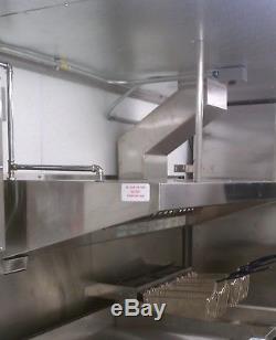 4ft Concession Trailer or Food Truck Grease Exhaust Vent Hood with Fan
