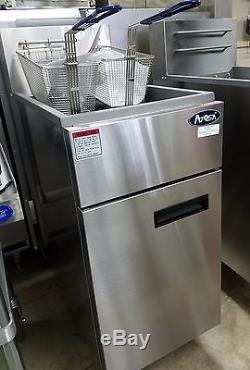 5FT Food Truck Package with Exhaust Hood, Propane Griddle, Stand and Fryer
