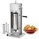 5l Vertical Commercial Sausage Stuffer 15lb Two Speed Stainless Steel Meat Press