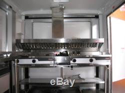 5ft Concession Trailer or Food Truck Grease Exhaust Vent Hood withFan