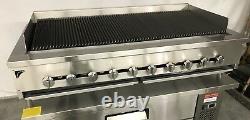 60 Gas Char Broiler HEAVY DUTY CharCoal Grill 5 Natural Or Propane Radiant