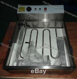 7.5L Electric Automatic Donut Ball Doughnuts Machine Maker Fryer with 3 Mold