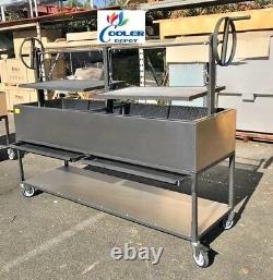 72 Outdoor BBQ Charcoal Argentine Grill Oven Lamb Chicken Beef Fish OB72