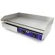 73cm Commercial Electric Griddle Countertop Kitchen Hotplate Stainless Steel