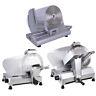 8.5/10/12 Blade Commercial Meat Slicer Deli Veggie Cheese Food Cutter Kitchen