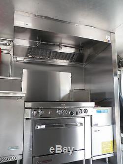 8 FT TYPE l FOOD TRUCK / CONCESSION TRAILER KITCHEN GREASE HOOD / BLOWER / CURB