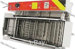 800PCS/H Commercial Electric Automatic Doughnut Donut Machine Maker Fryer 3 Mold