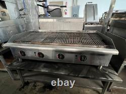 APW Gas 48'' Charbroiler GCB-48S