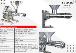 ARSP-16 Dry Seeds and Nuts Oil Press, Oil Press, Cold Press Oil Machine