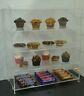 Acrylic Bakery Pastries Cake Confectionery Sweet Perspex Display Sales Cabinet
