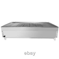 Atosa ATRC-48 48 Inch Stainless Steel Countertop Heavy Duty Radiant Charbroiler