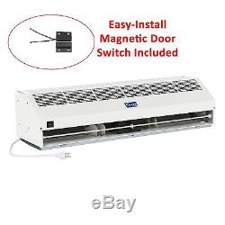 Awoco 36 Super Power 2 Speed 1400 CFM Indoor Air Curtain with Magnetic Switch