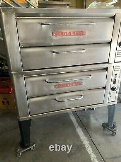 BLODGETT 911 NATURAL GAS DOUBLE DECK PIZZA OVEN WithSTONES Las Vegas Pick Up Only