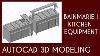 Bainmarie Autocad 3d Modeling Commercial Kitchen Equipment