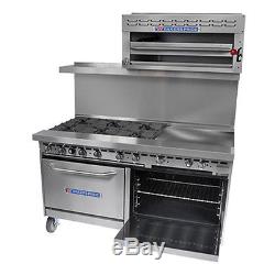 Bakers Pride 60-BP-4B-G36-S26 60 Restaurant Series Gas Range with 36 Griddle
