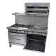 Bakers Pride 60-bp-4b-g36-s26 60 Restaurant Series Gas Range With 36 Griddle