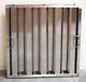 Box Of 6 Restaurant Hood Filters 20 X 20 X 2, Stainless Steel Grease Baffle